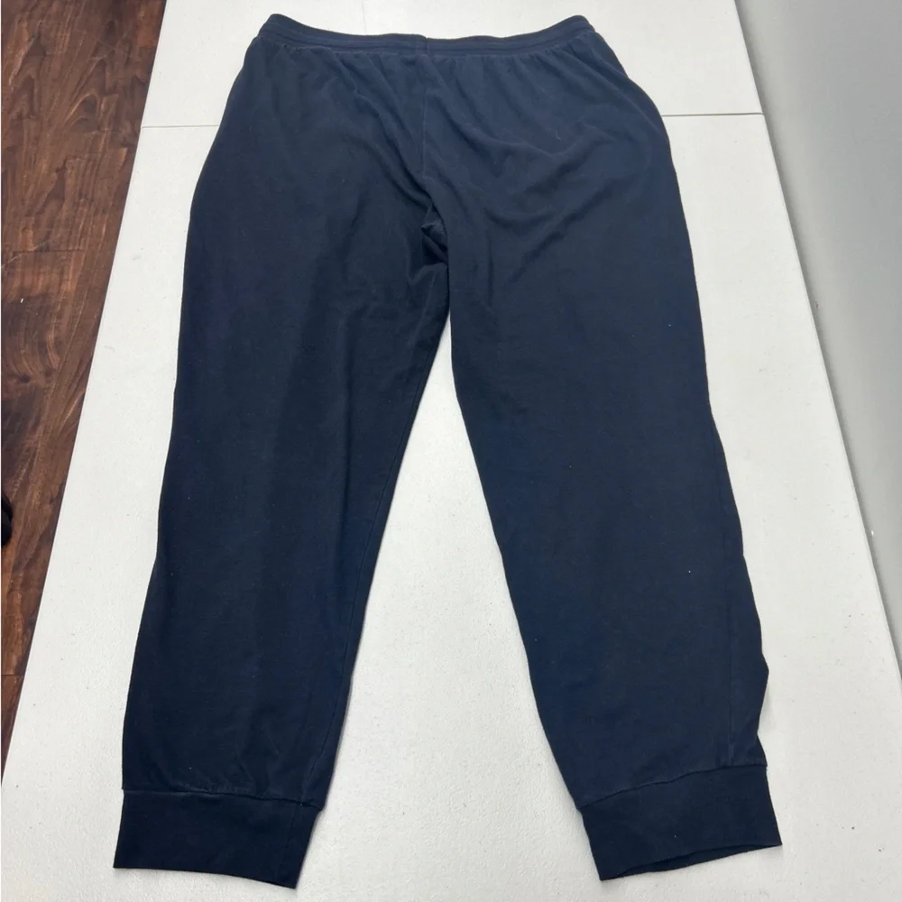 Tek Gear Black Sweatpants with Elastic Waistband and Ankle Cuffs